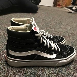 BASICALLY NEW HIGH TOP VANS